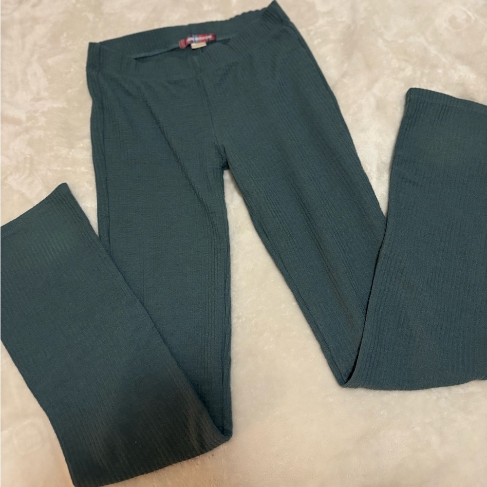 Urban Outfitters Teal Knit pants